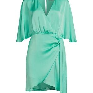 Ramy Brook Stylish Mint Wrap Dress